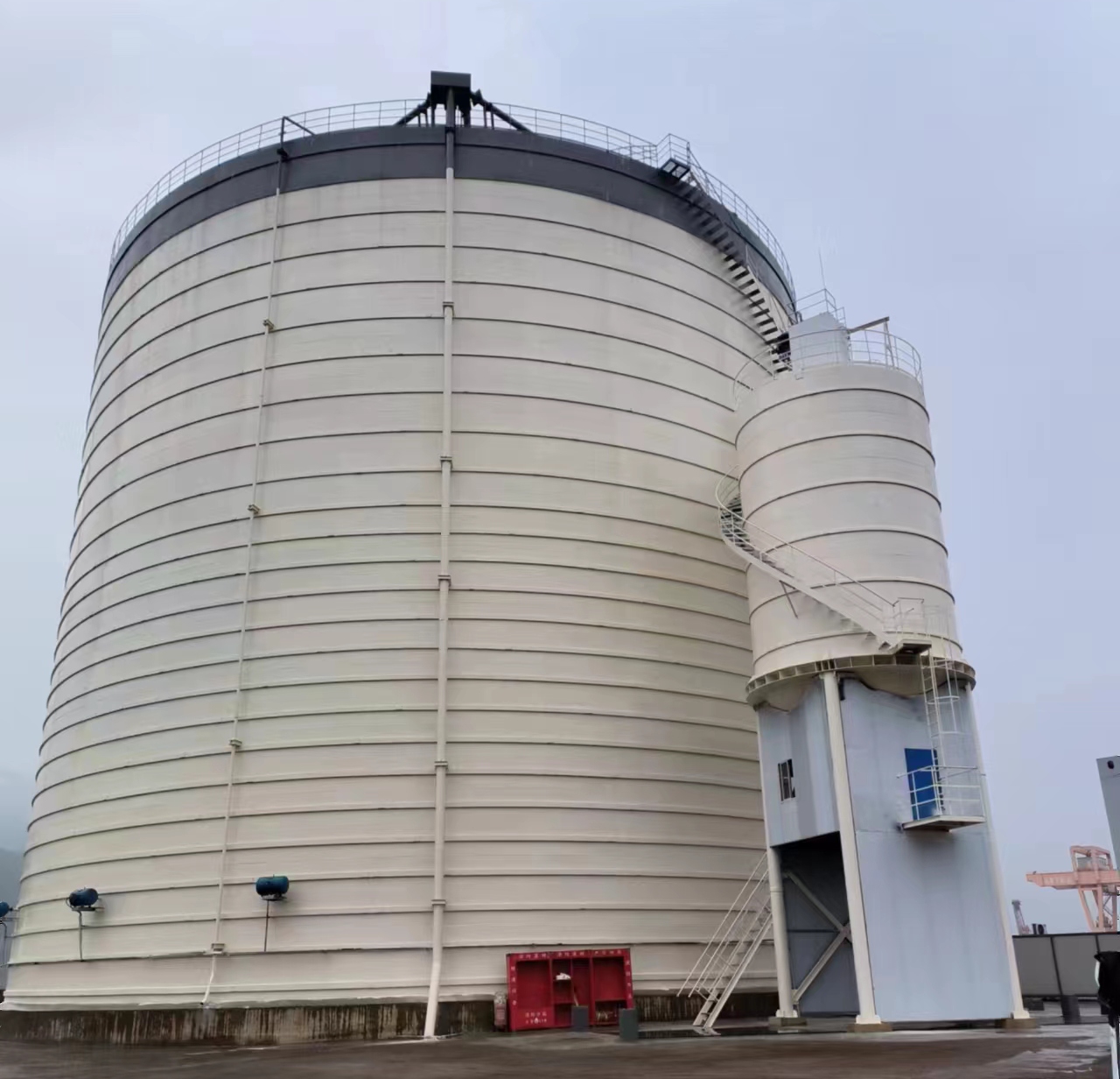 大安镇10万吨水泥钢板库