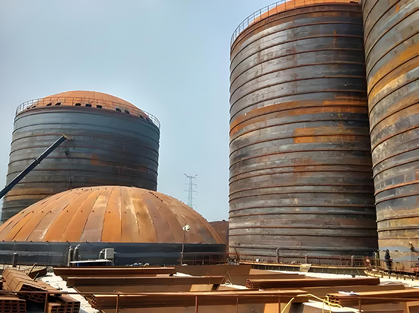 大安镇焦粉钢板仓